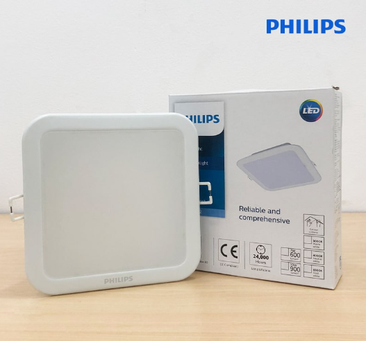 Âm trần Philips LED Vuông DN027B G3 LED6 L100 SQ (6W L100)